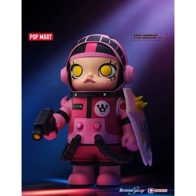 限定品 POPMART SPACE MOLLY ZAKU 1000% 要在庫確 Pop Mart Mega Space Molly Zaku Warrior 1000% - US