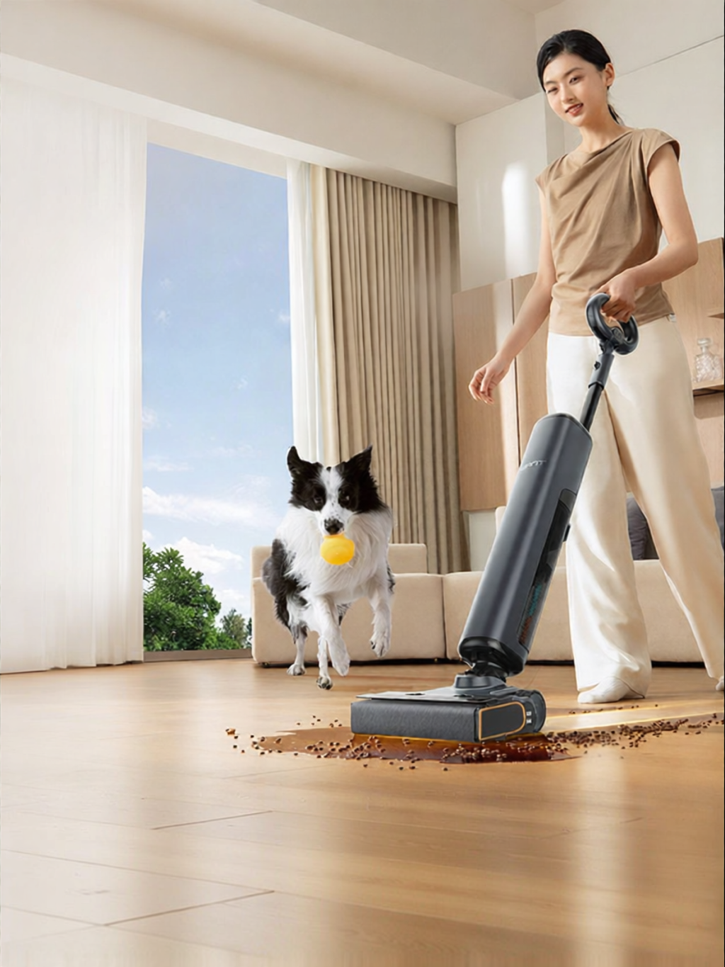 UWANT | Push-in Vacuum and Mop Robot Auto Cleaning ราคา 30,429 บาท*ส่งฟรี