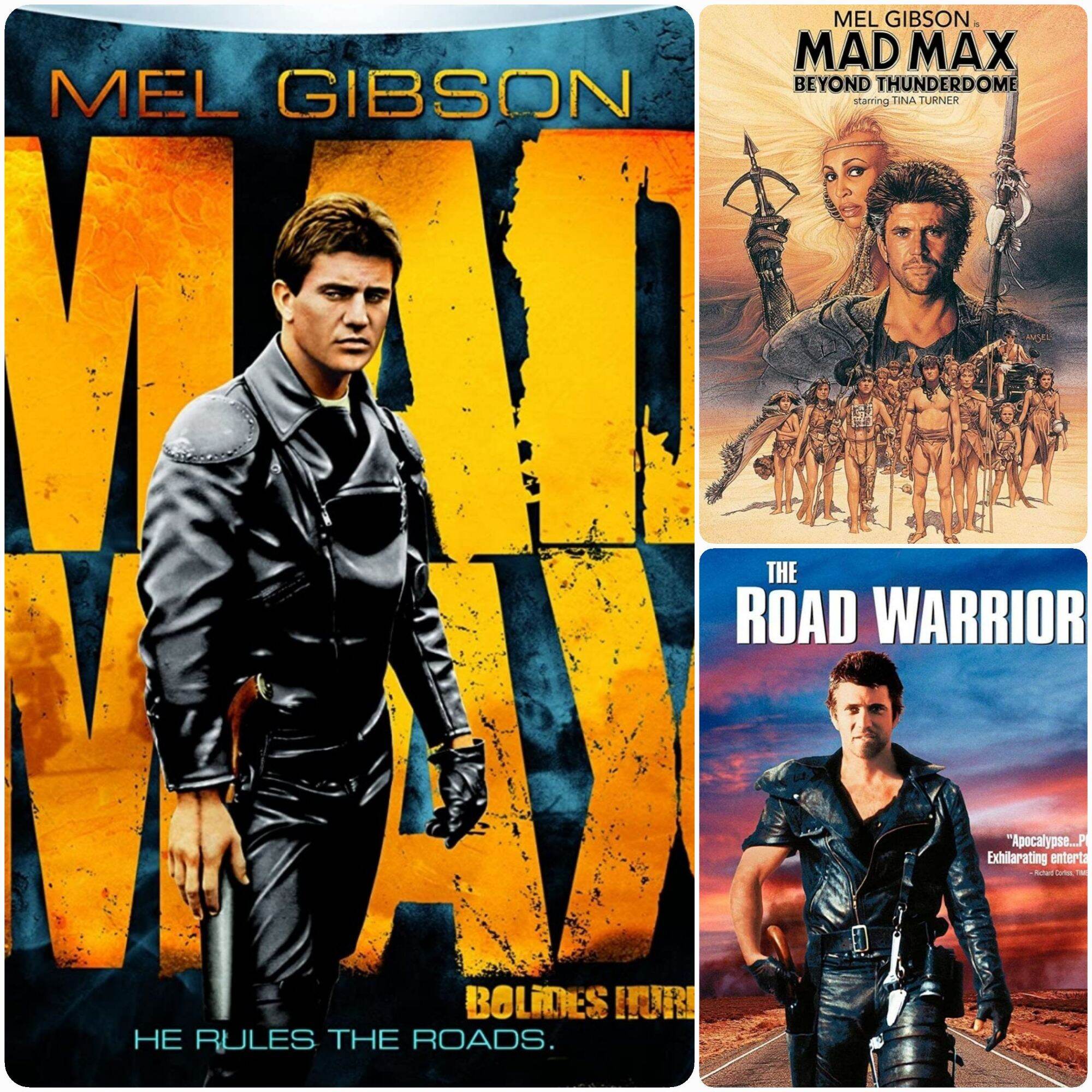 [DVD FullHD] แมดแม็กซ์ ครบ 3 ภาค3 แผ่น Mad Max 3Movie Collection