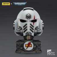 JOYTOY | หมวกและฐานรูปตัวละคร Warhammer 40K White Scars MkX 1:1