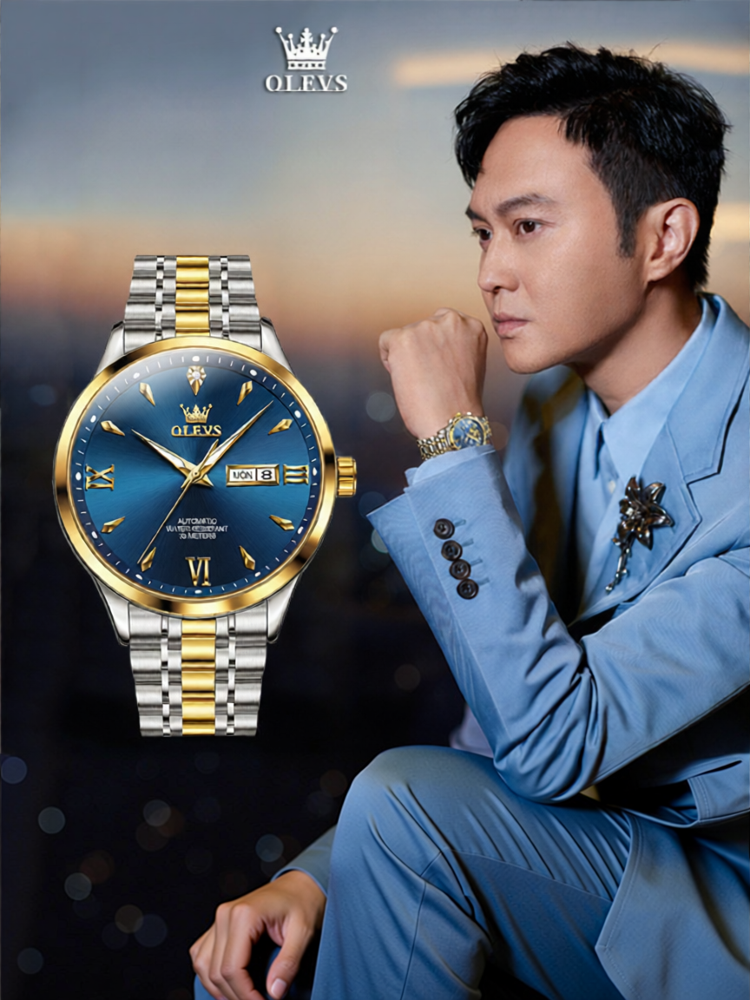 [OLEVS | Waterproof Business Watch,OLEVS | Waterproof Business Watch,] ราคา 2,817 บาท*ส่งฟรี