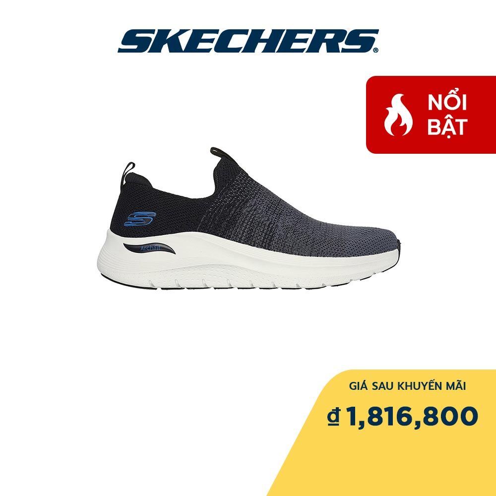 Skechers nam giày thể thao sport arch fit 2.0 farum thường ngày - 232704-blk