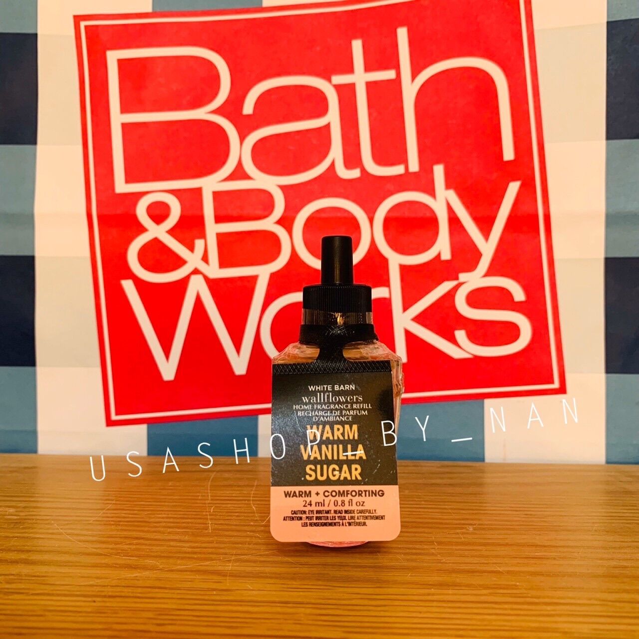 BATH & BODY WORKS Wallflowers Refill กลิ่น Warm Vanilla Sugar 1 ขวด