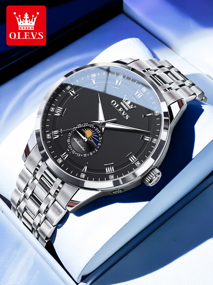 [OLEVS | New Waterproof Automatic Men Watch,OLEVS | New Waterproof Automatic Men Watch,] ราคา 2,818 บาท*ส่งฟรี