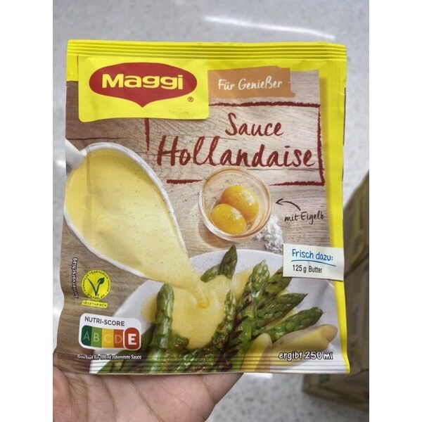 ซอส ฮอลแลนเดซ ตรา แม็กกี้ 33 G. Sauce Hollandaise ( Maggi Brand ) ซอสเซ ฮอลแลนเดซ Lazada.co.th