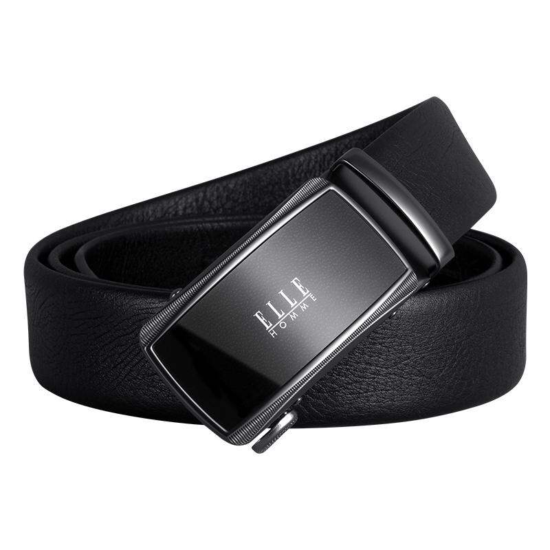 ELLE HOMME | Business Automatic Buckle Leather Belt 2025 New Edition ราคา 2,244 บาท*ส่งฟรี