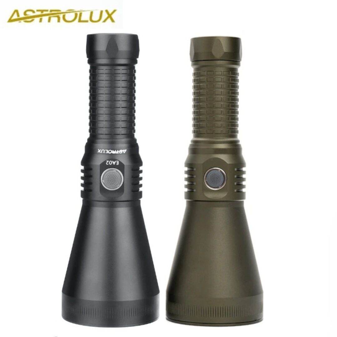 Astrolux® EA02 KW CULPM1.TG LED 6000K 1365lm 1369m Long Range shooting Flashlight BLF Anduril UI Type-C USB Rechargeable Powerful LED Torch 26650/21700/18650 Ultra-Throw EDC Flashlight