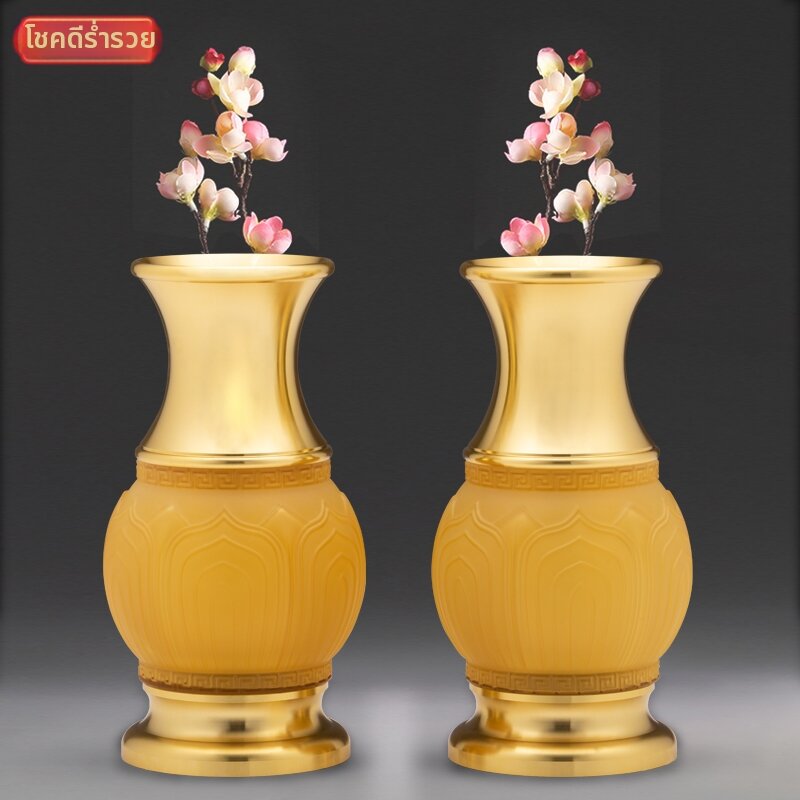 WANGJIXIANG | Decorative Buddha Table Flower Vase ราคา 6,542 บาท*ส่งฟรี