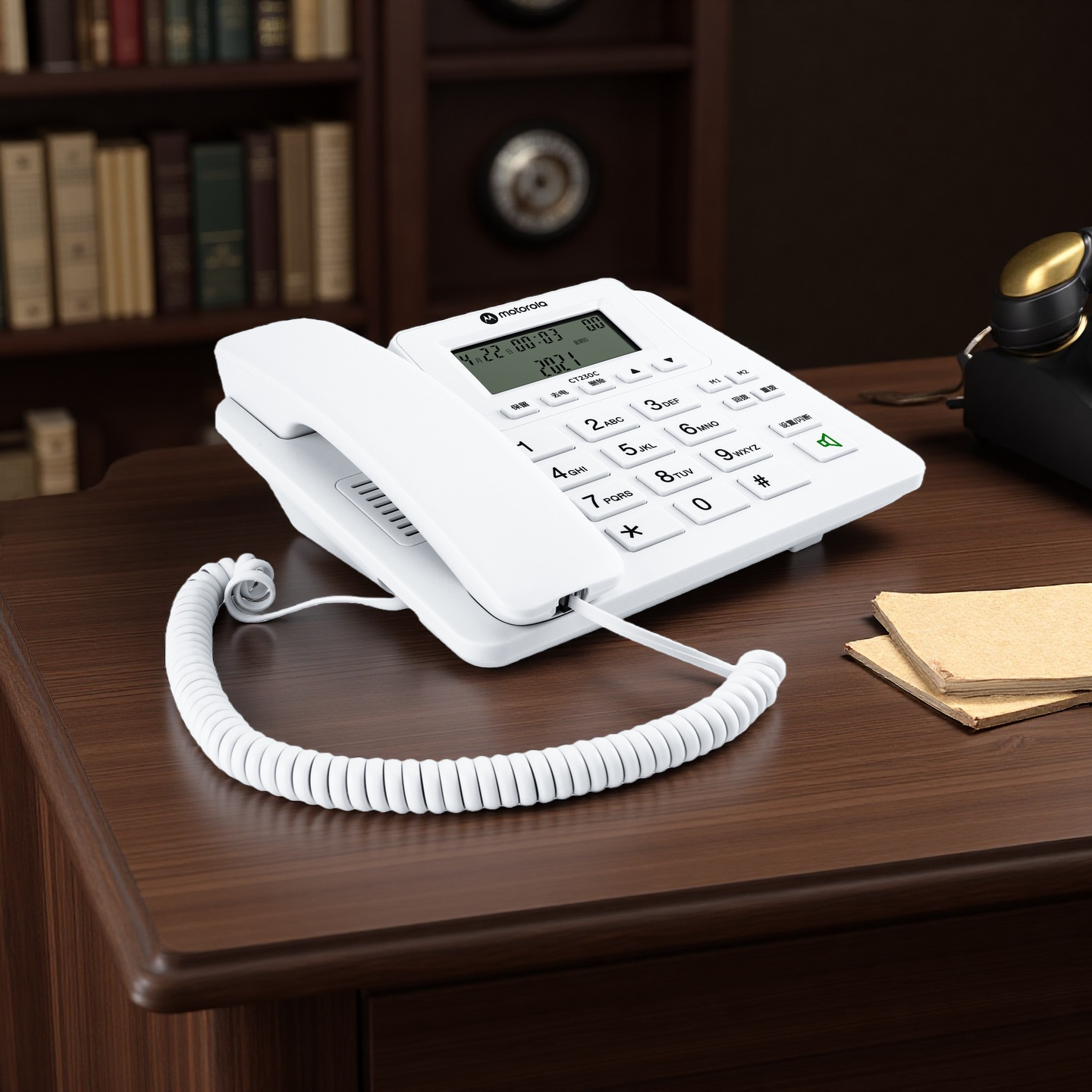 Motorola | Wired Digital Display Key Dialing Telephone - ยี่ห้อ Motorola ราคา 556 บาท*ส่งฟรี