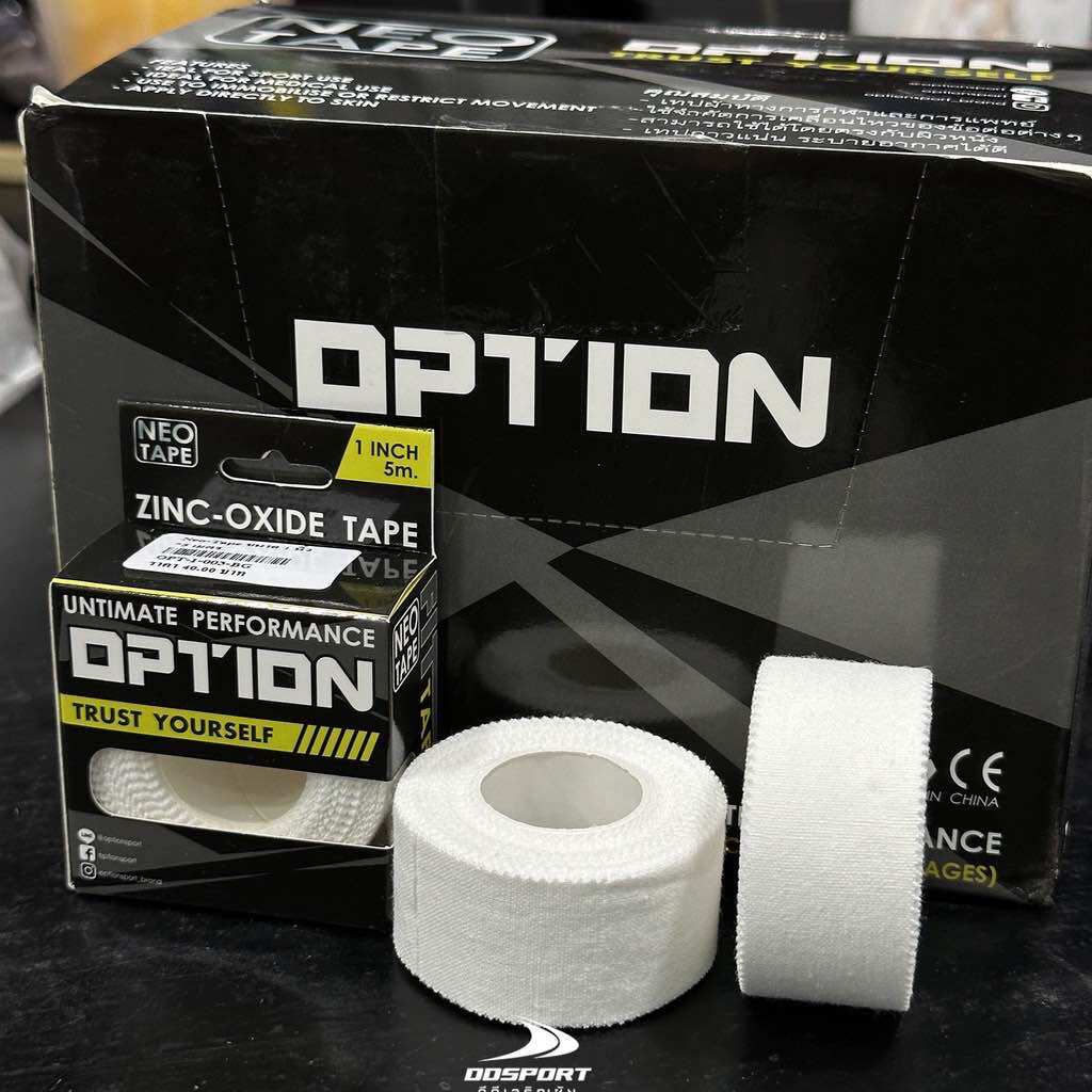 Option NEO TAPE นีโอเทป เทปกาว ผ้าล็อค เทปผ้าล็อคข้อ สำหรับนำกีฬา ขนาด ...