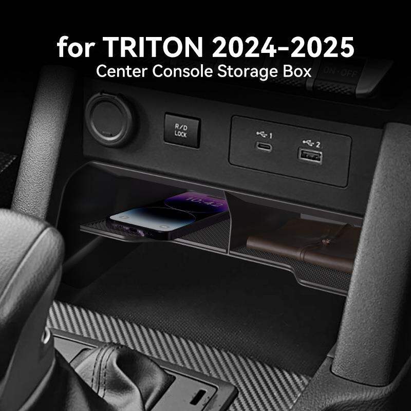 Superme | Custom Fit 24-25 Mitsubishi Triton L200 Center Console Storage Box ราคา 287 บาท*ส่งฟรี