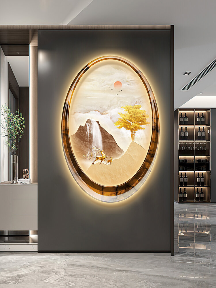 XIANGTUYIN | Elegant Landscape Wall Art for Entryway and Corridor ราคา 3,321 บาท*ส่งฟรี