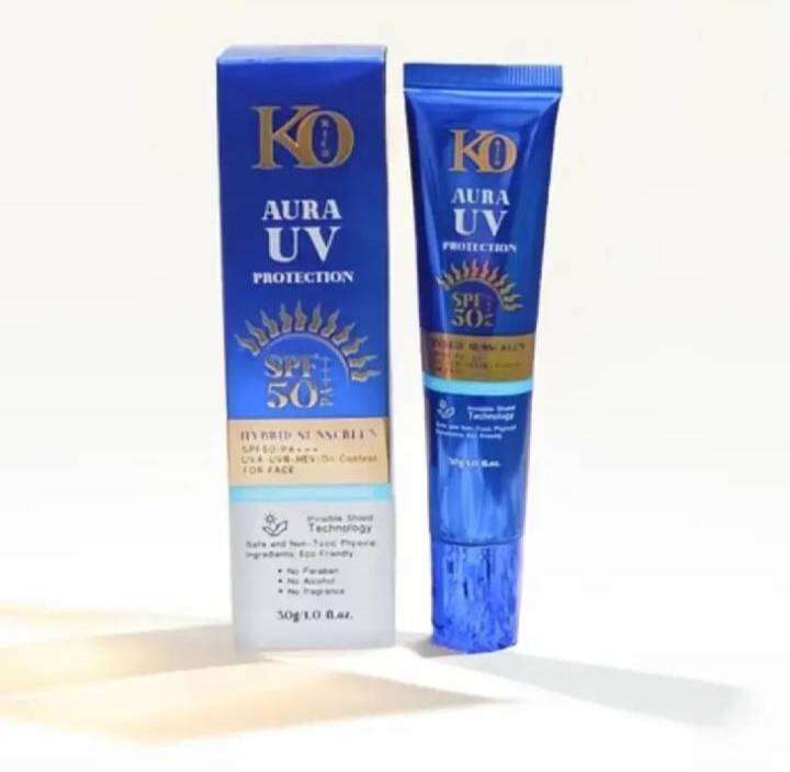 Aura Ko Rich Sunscreen Has a Smooth, Soft, Lightweight Texture That Is Easy to Spread. ราคา 99 บาท*ส่งฟรี