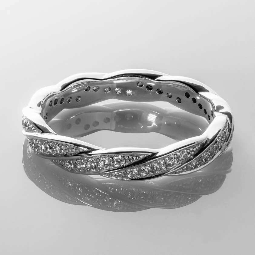[Silver ชุบ White Gold] Chapter7 Little Finger Ring แหวนนิ้วก้อย ราคา 2,900 บาท*ส่งฟรี