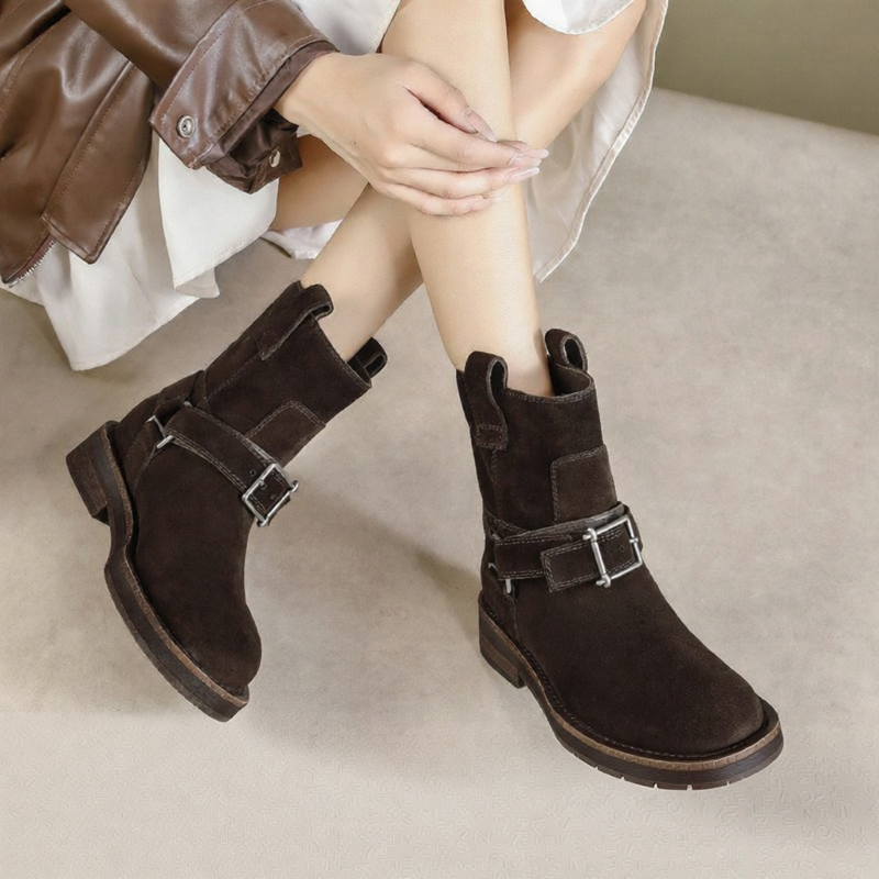 Zero | Comfortable Mid-Calf Fashion Boots ราคา 9,660 บาท*ส่งฟรี
