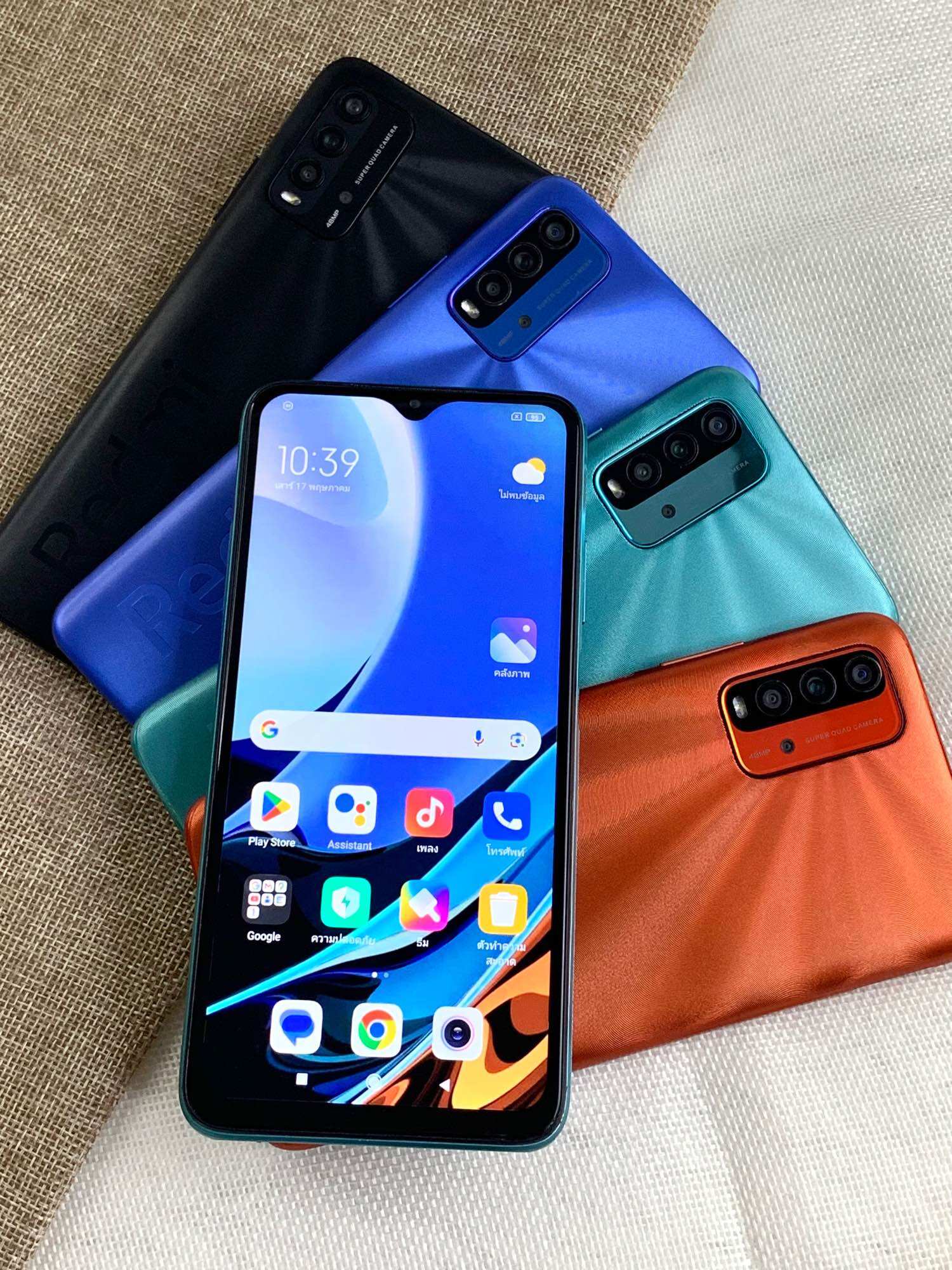 Redmi 9T ปี2021 จอ6.5นิ้ว พร้อมใช้งานแถมฟรีชุดชาร์จ ราคา 1,563 บาท*ส่งฟรี