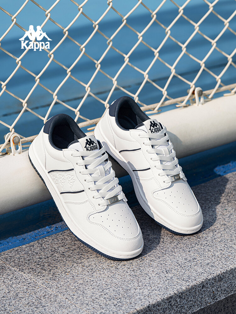 Kappa | Lightweight Casual White Sneakers for Spring Low-cut ราคา 3,783 บาท*ส่งฟรี