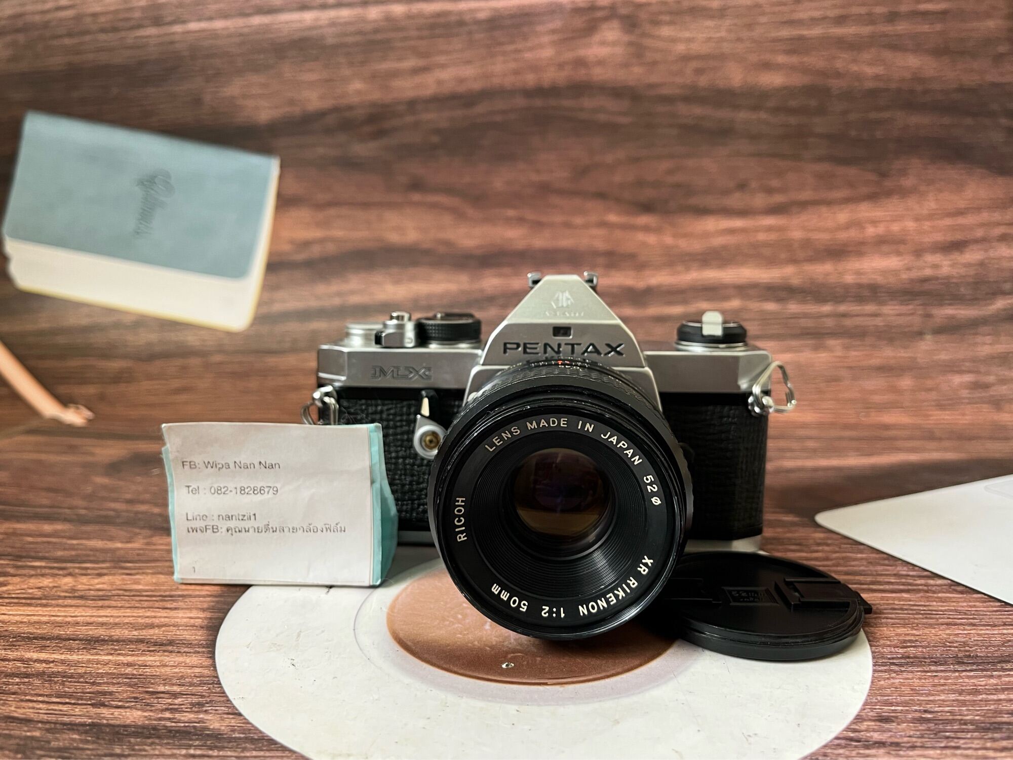 ASAHI Pentax MX +Ricoh Rikenon XR 50mm f2 Lazada.co.th
