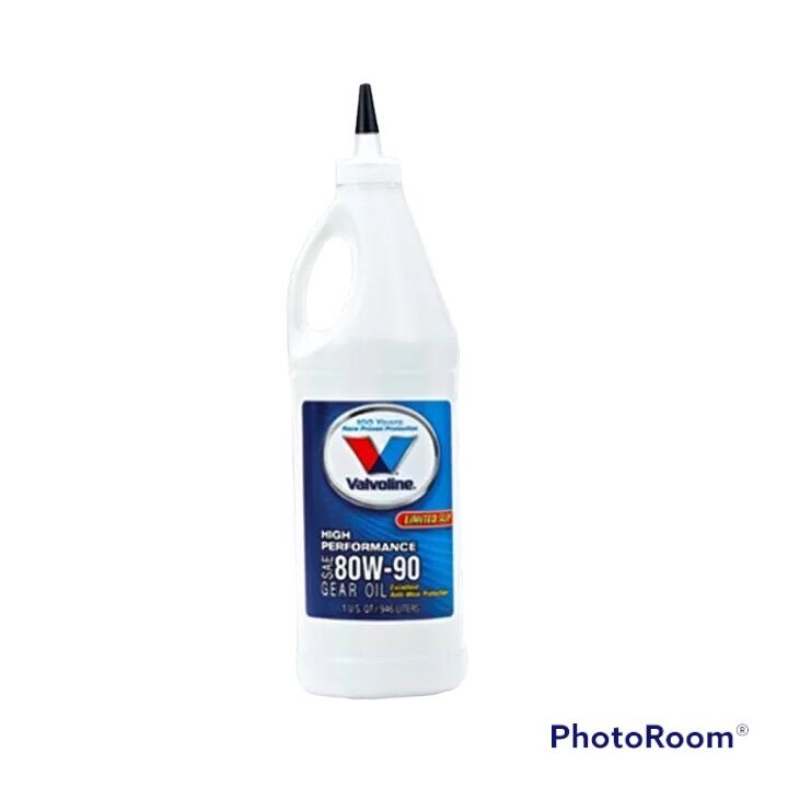 Valvoline HP GEAR OIL SAE 80W90 ขนาด 0.946 ลิตร Car Maintenance