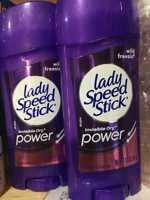 (มี6ตัวเลือก)ขายดี !! Lady Speed Stick 65 g เลดี้สปีดสติ๊กรักแร้ขาว กลิ่นPowder fresh แพคเก็ตใหม่ล่าสุด!!