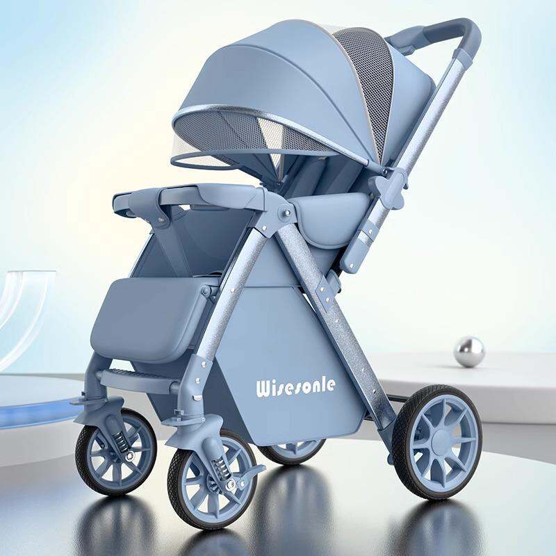 AOBIXIONG | Foldable Lightweight Sit-Lie High-View Stroller