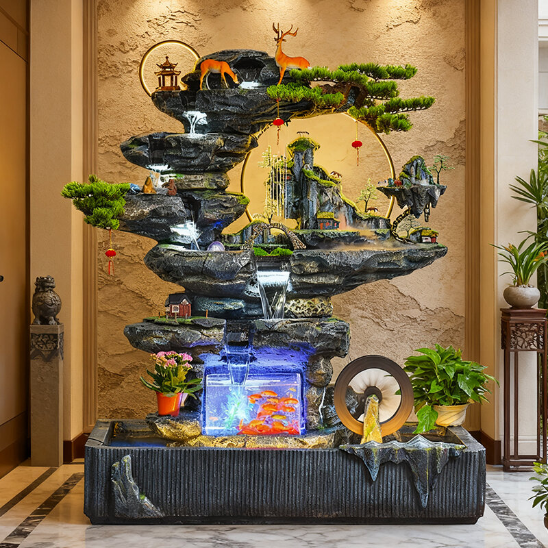 [YISHI | Waterfall Decorative Rockery Aquarium Decoration Water Circulation System,YISHI | Waterfall Decorative Rockery Aquarium Decoration Water Circulation System,] ราคา 29,176 บาท*ส่งฟรี