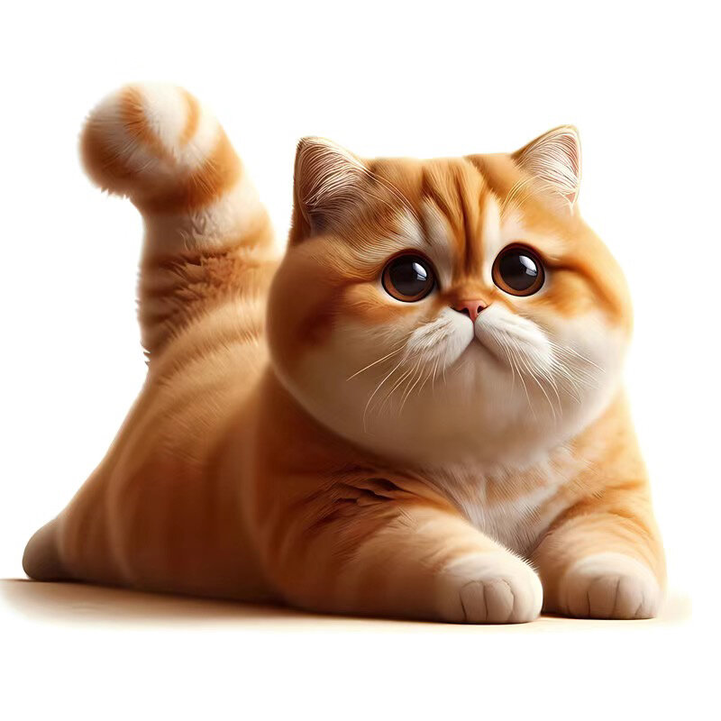 สติกเกอร์แมวโยคะน่ารัก กันน้ำ ติดเองได้