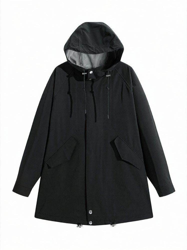 PEACEBIRD | Hooded Loose-Fit Men's Windbreaker Jacket ราคา 3,573 บาท*ส่งฟรี