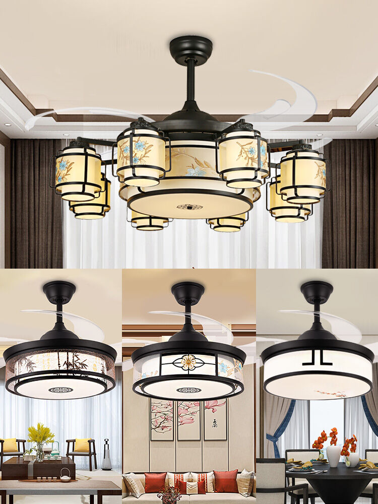 [CHIGO | High Power Invisible Ceiling Fan with Light for Living Room and Restaurant,CHIGO | High Power Invisible Ceiling Fan with Light for Living Room and Restaurant,] ราคา 2,698 บาท*ส่งฟรี