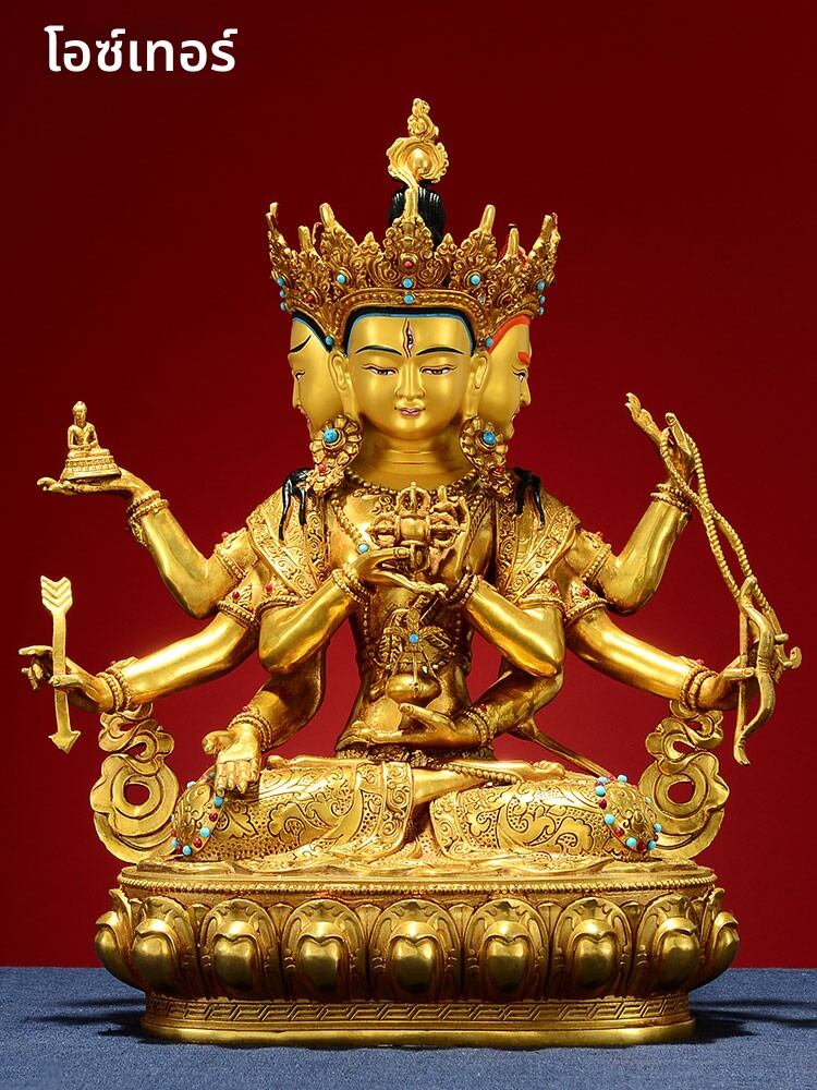 OSITE | Handcrafted Gilded Copper Statue for Home Decoration ราคา 38,725 บาท*ส่งฟรี