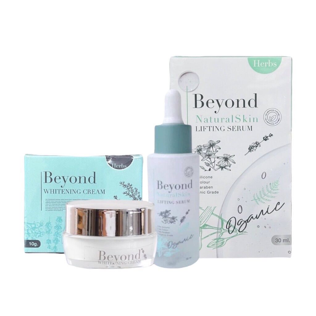 [SET กู้ผิว หน้าใส ] เซรั่มบียอนด์ Beyond Serum + ครีมบียอน beyond ...