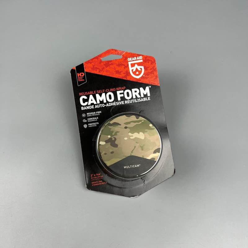 Gear Aid Self-Cling Wrap, Reusable, Camo Form, Multicam