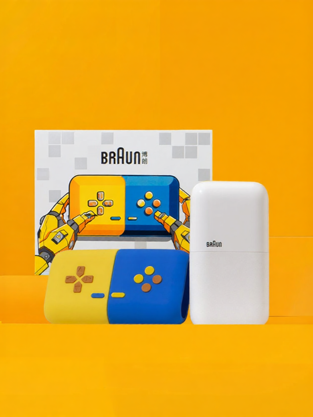 Braun | Portable Game Theme Gift Set Shaving Razor ราคา 4,159 บาท*ส่งฟรี