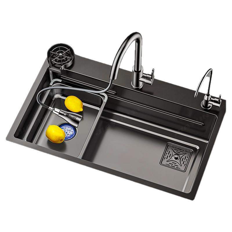 JIAYUN | Large Single Basin Stainless Steel Kitchen Sink ราคา 3,438 บาท*ส่งฟรี