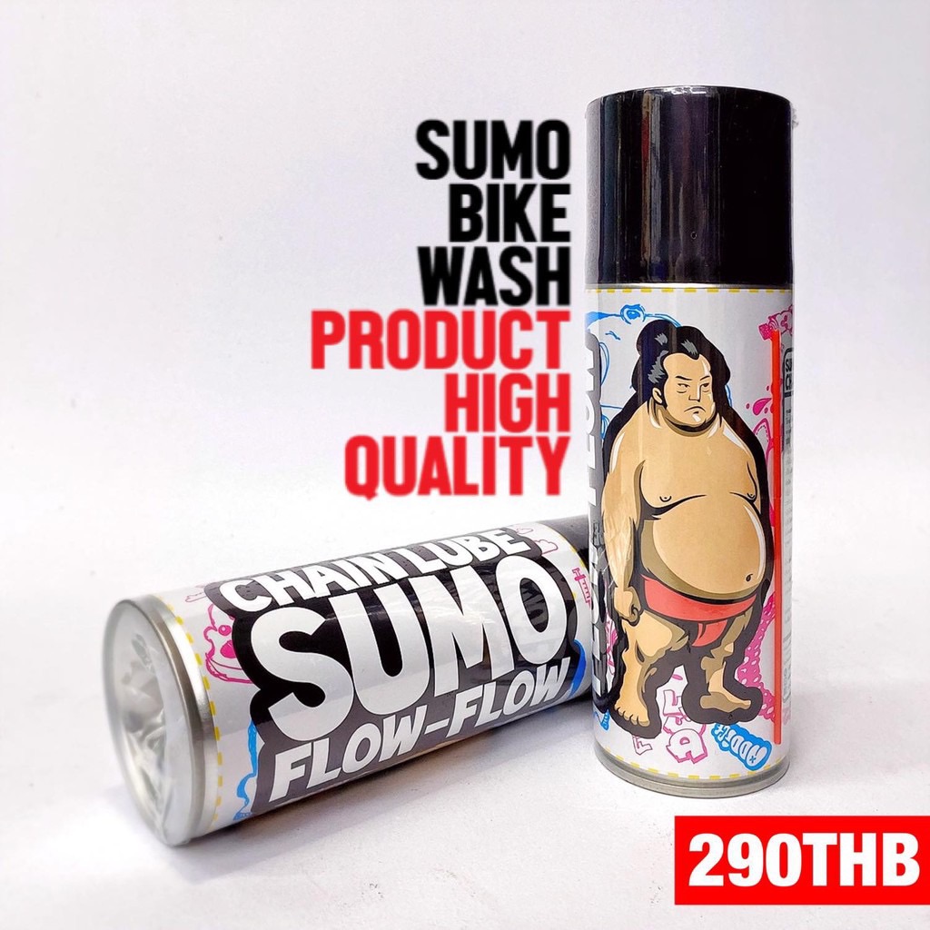 Sumo Flow-Flow สเปร์ยจาระบีใสเคลือบและหล่อลื่นโซ่