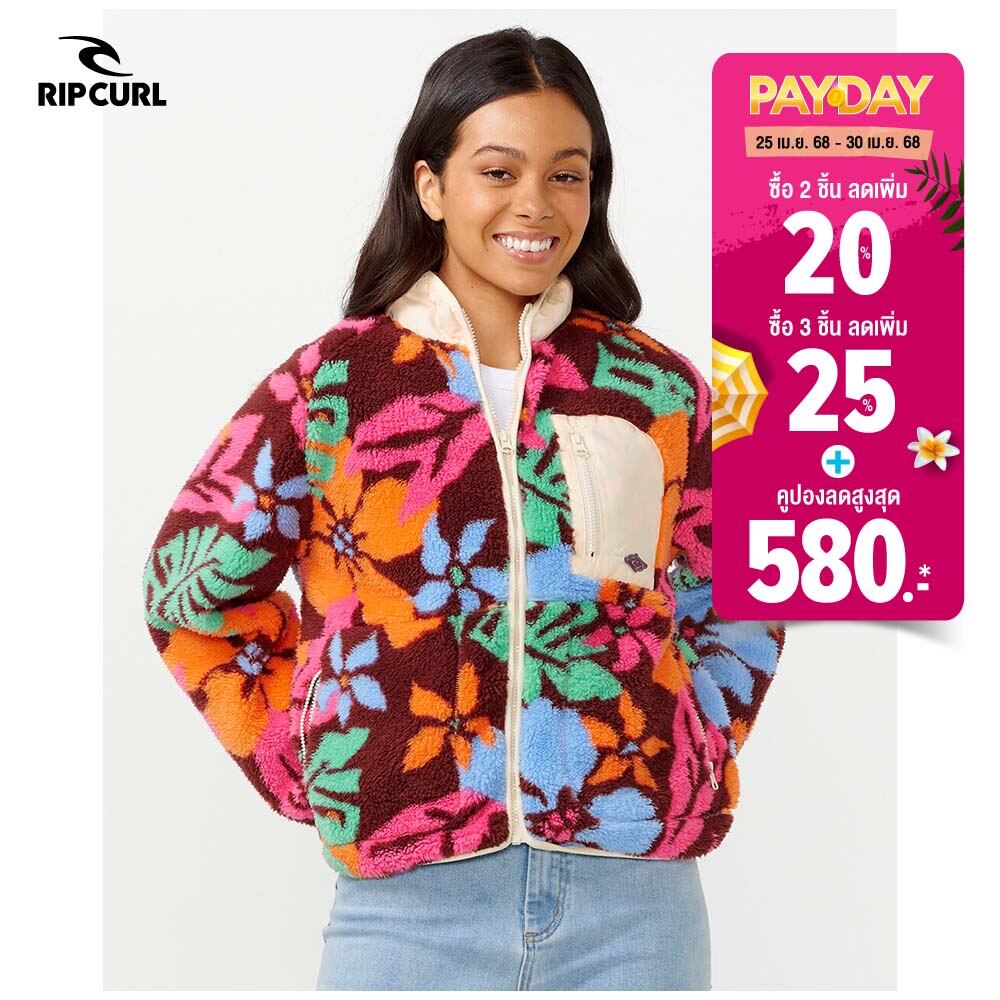 RIPCURL เสื้อกันหนาว 07PWFL SUN TO SEA POLAR FLEECE S24 ราคา 2,556 บาท*ส่งฟรี