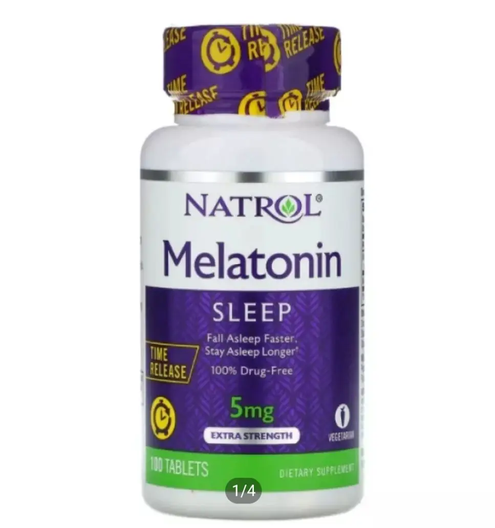 Natrol, Mela., Release, Extra 5 mg, 100 Tablets