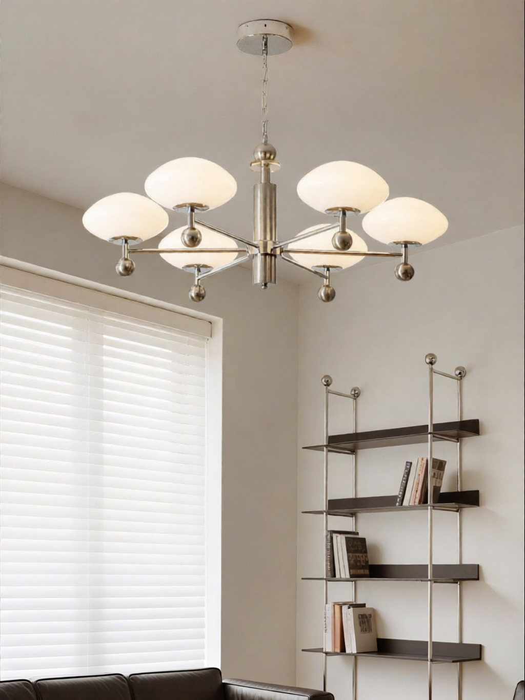 FANCY LAMP CLUB | Eyes-Protecting Full-Spectrum Creative Modern Bauhaus Living Room Chandelier ราคา 7,717 บาท*ส่งฟรี