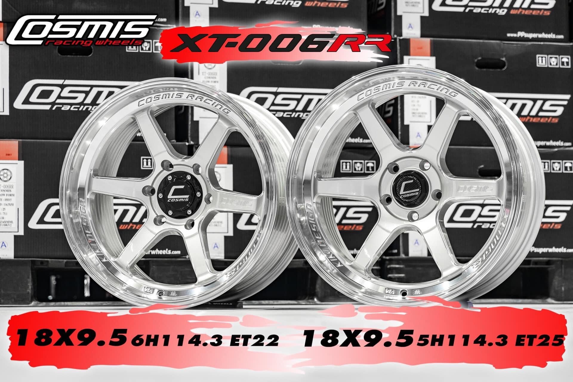 ล้อแม็กซ์ Cosmis XT-006RR สวย สปอร์ต หรูหรา สีลิมิเตด รับประกันนาน 6 ปี ราคาต่อสี่วงมีลดอีก2000 ราคา 29,500 บาท*ส่งฟรี