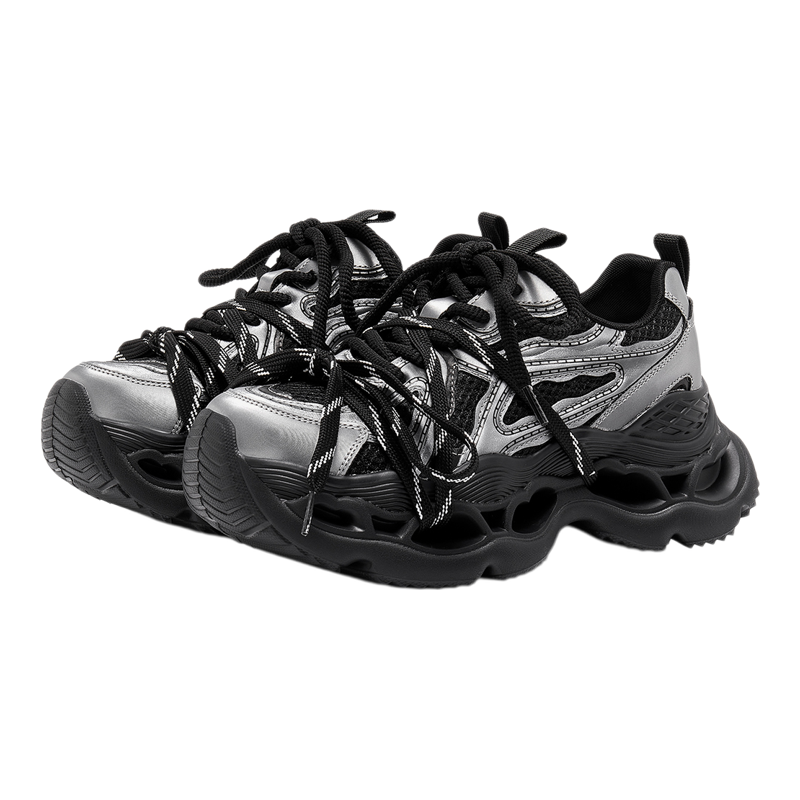 ACUPUNCTURE | Thick Sole Height Increasing Breathable Cushioning Sneakers ราคา 3,024 บาท*ส่งฟรี