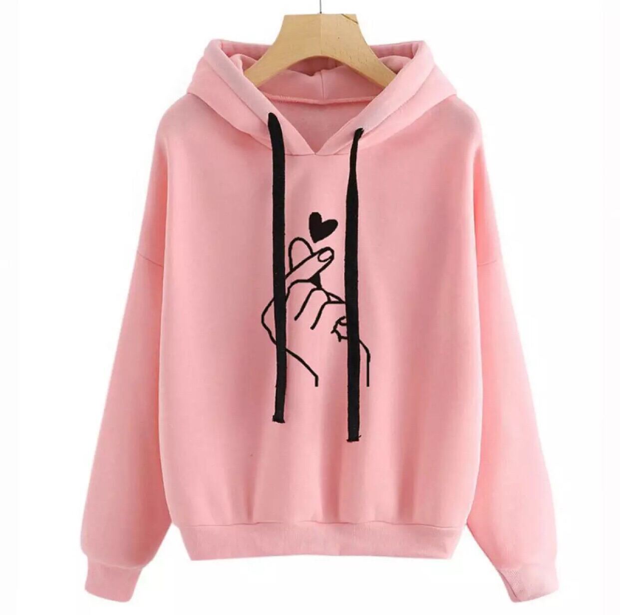 Sudadera con capucha estilo K-Pop