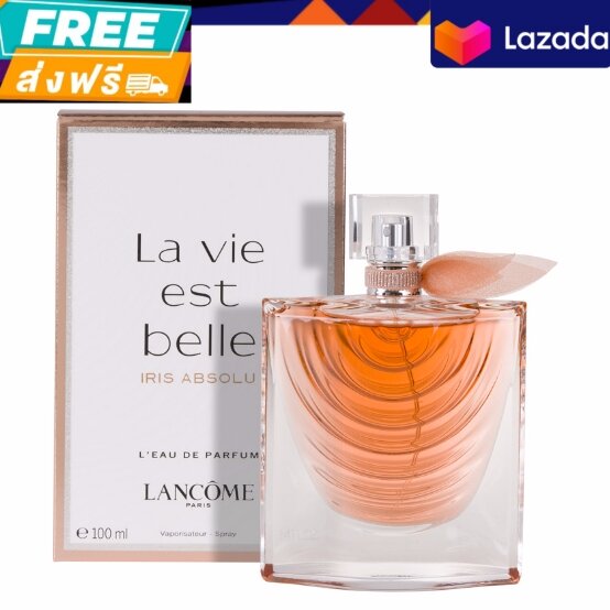 Lancome La Vie Est Belle IRIS ABSOLU EDP 100 ml กล่องซีล ป้ายไทย ราคา 4,990 บาท*ส่งฟรี