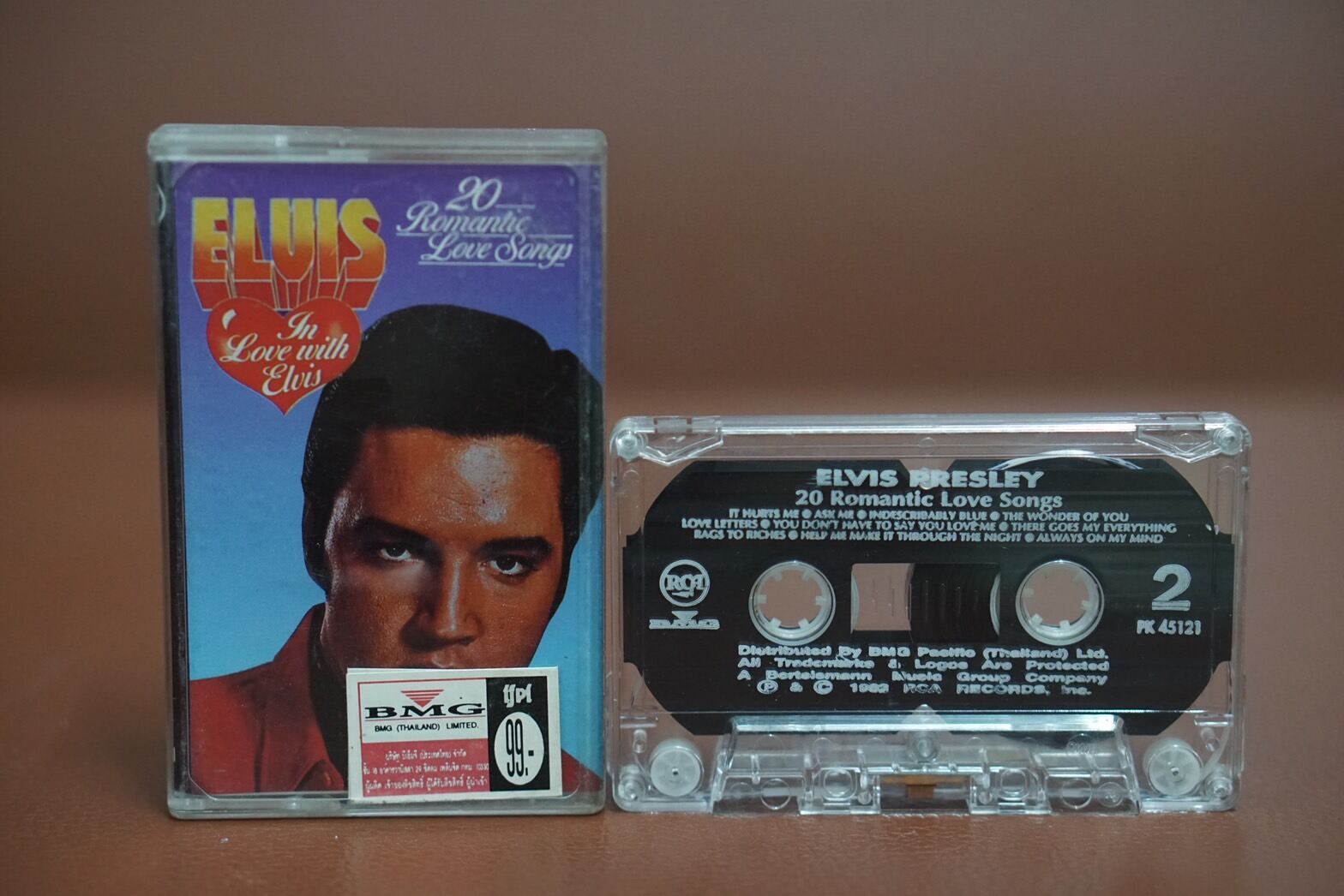 Elvis Presley「20 Romantic Love Song」カセット - 通販