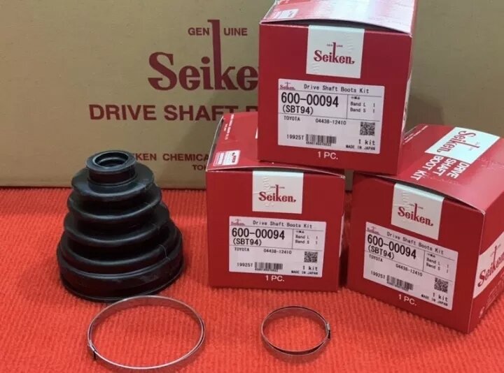 ยางหุ้มเพลาขับ หัวนอกรหัส 128 หัวใน รหัส 094 จาราบี TOYOTA ALTIS ปี2002-2018 SEIKEN JAPAN100% ราคา 285 บาท*ส่งฟรี