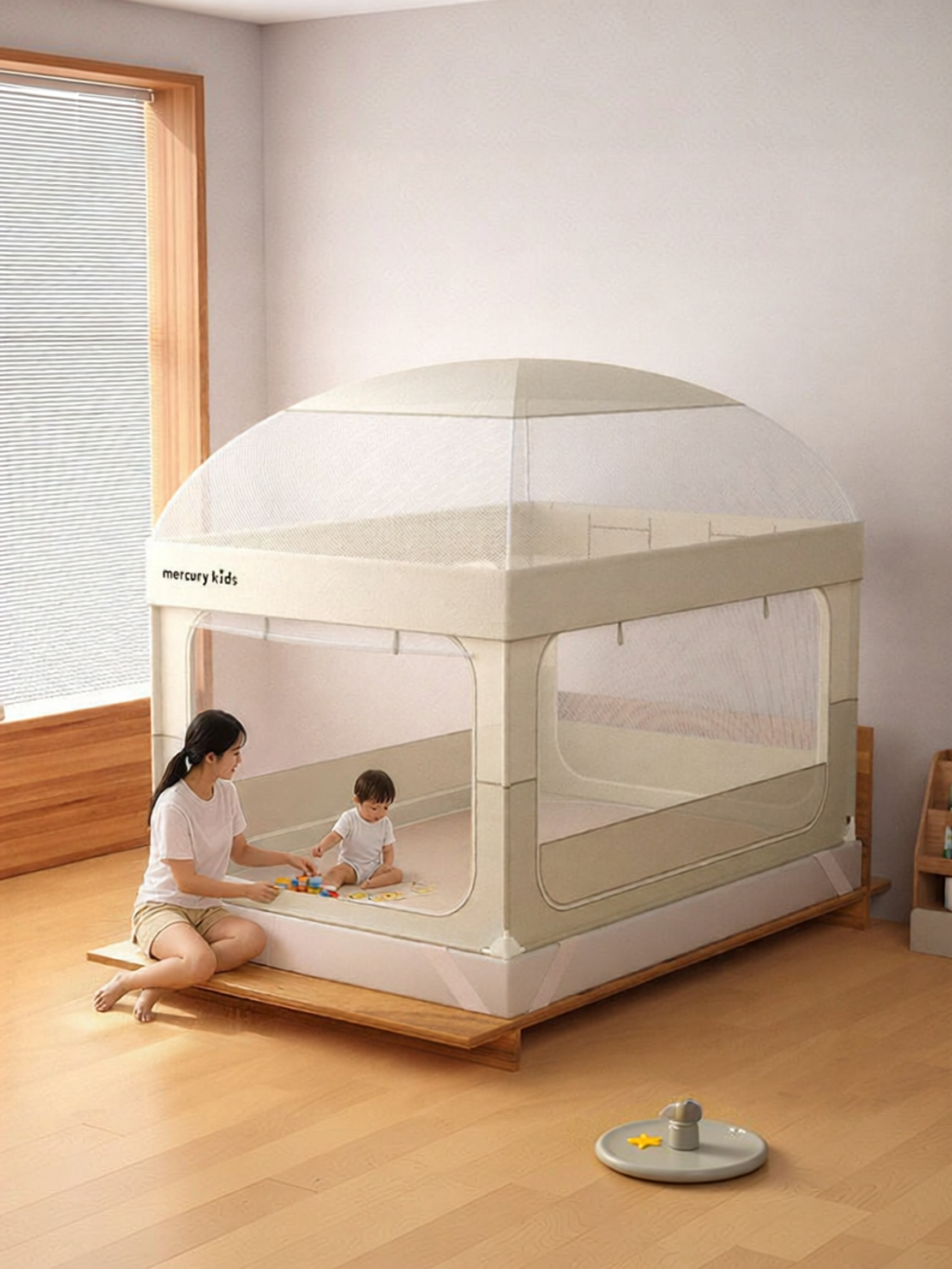 Mercury | Anti Fall Reinforced Infant Mosquito Net ราคา 5,125 บาท*ส่งฟรี