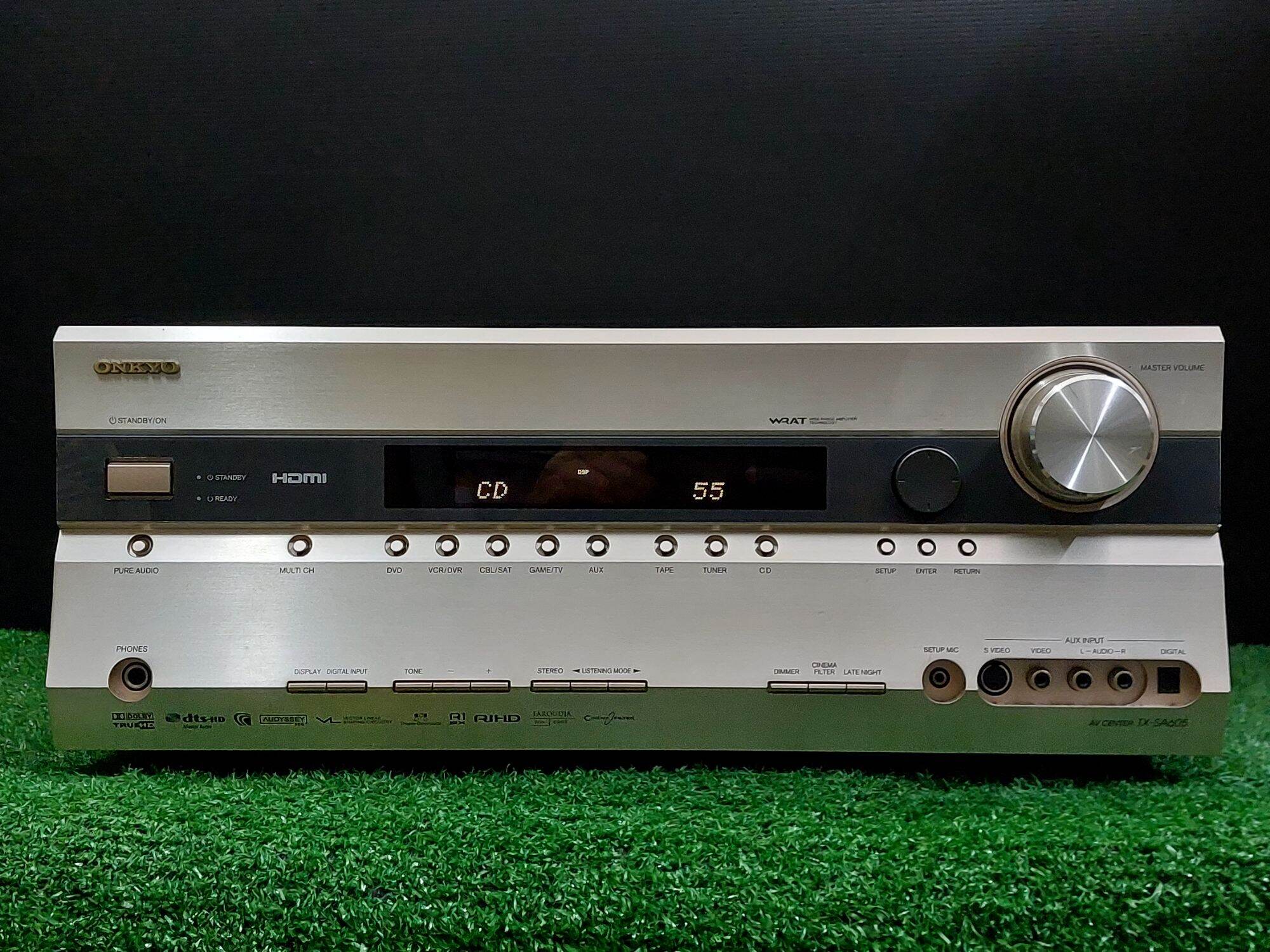 แอมป์ Onkyo TX-SA605 จากตู้ญี่ปุ่นมือ2ใช้ไฟ100 ส/ก/ย/ 17