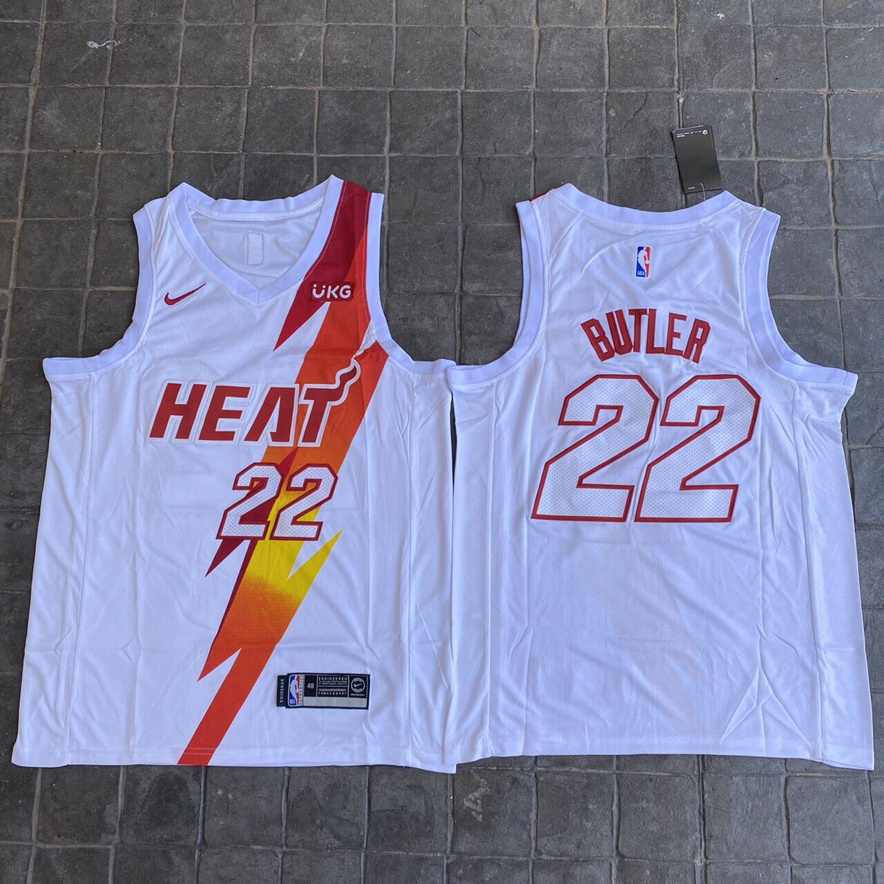 เสื้อบาสเกตบอลbasketball.jerseys(พร้อมจัดส่ง)#Heat.22.Butler.(flash color.)