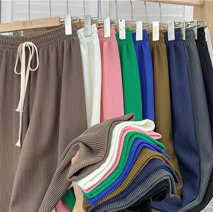 Trouser In Yellow Color Blended Stuff #OIK218 main image 0
