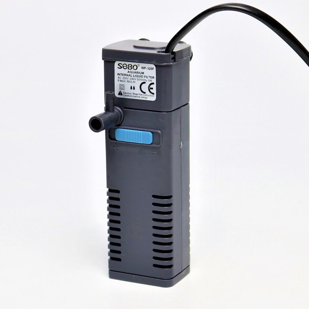 ส่งไว ปั๊มน้ำพร้อมกระบอกกรอง Aquarium Internal Filter SOBO WP320F WP