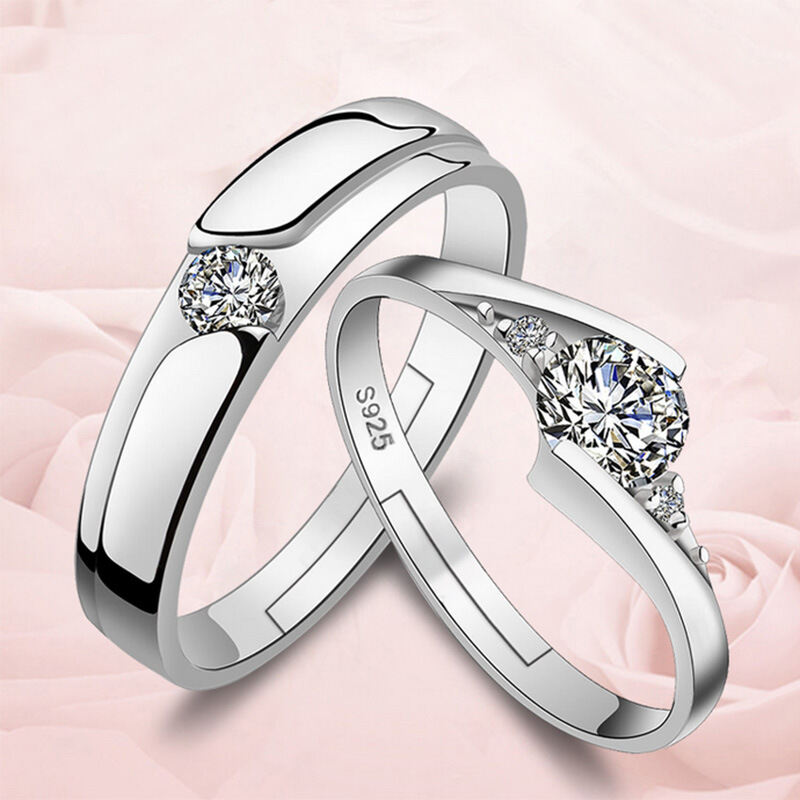 Couple Ring Korean Opening Love Couple Couple Rings Wedding Men and